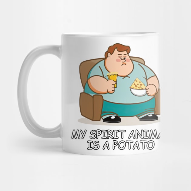 My spirit animal is a potato. by DEGryps